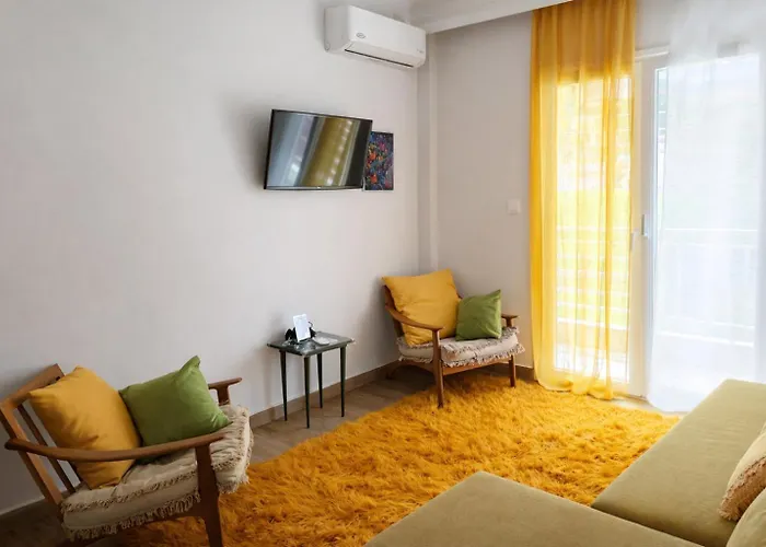 Olympus Cozy Mountain View Escape With Balcony * Litochoro